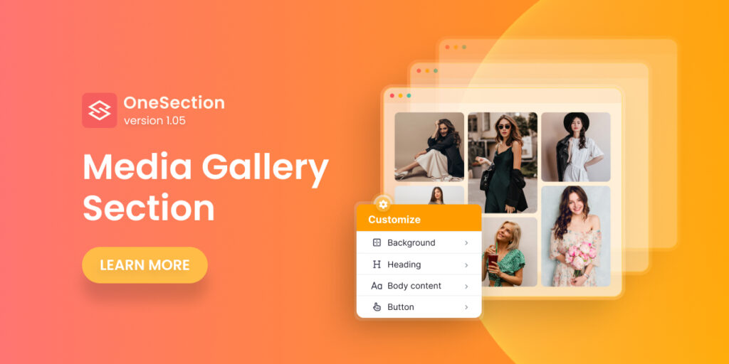 OneSection V1.0.5: Leverage Media Gallery Section To Touch Up Your Storefront