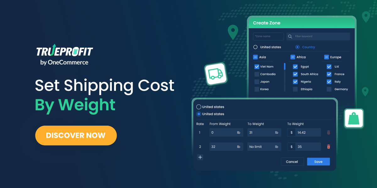 TrueProfit V47: Track Your Shipping Cost By Weight!