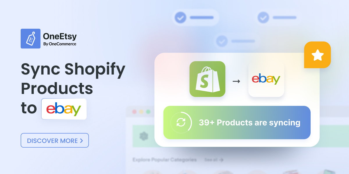 OneEtsy V3.0: Sync Shopify Products to eBay in Clicks!