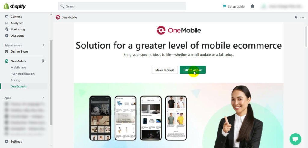 OneMobile Theme Market and Expert Service